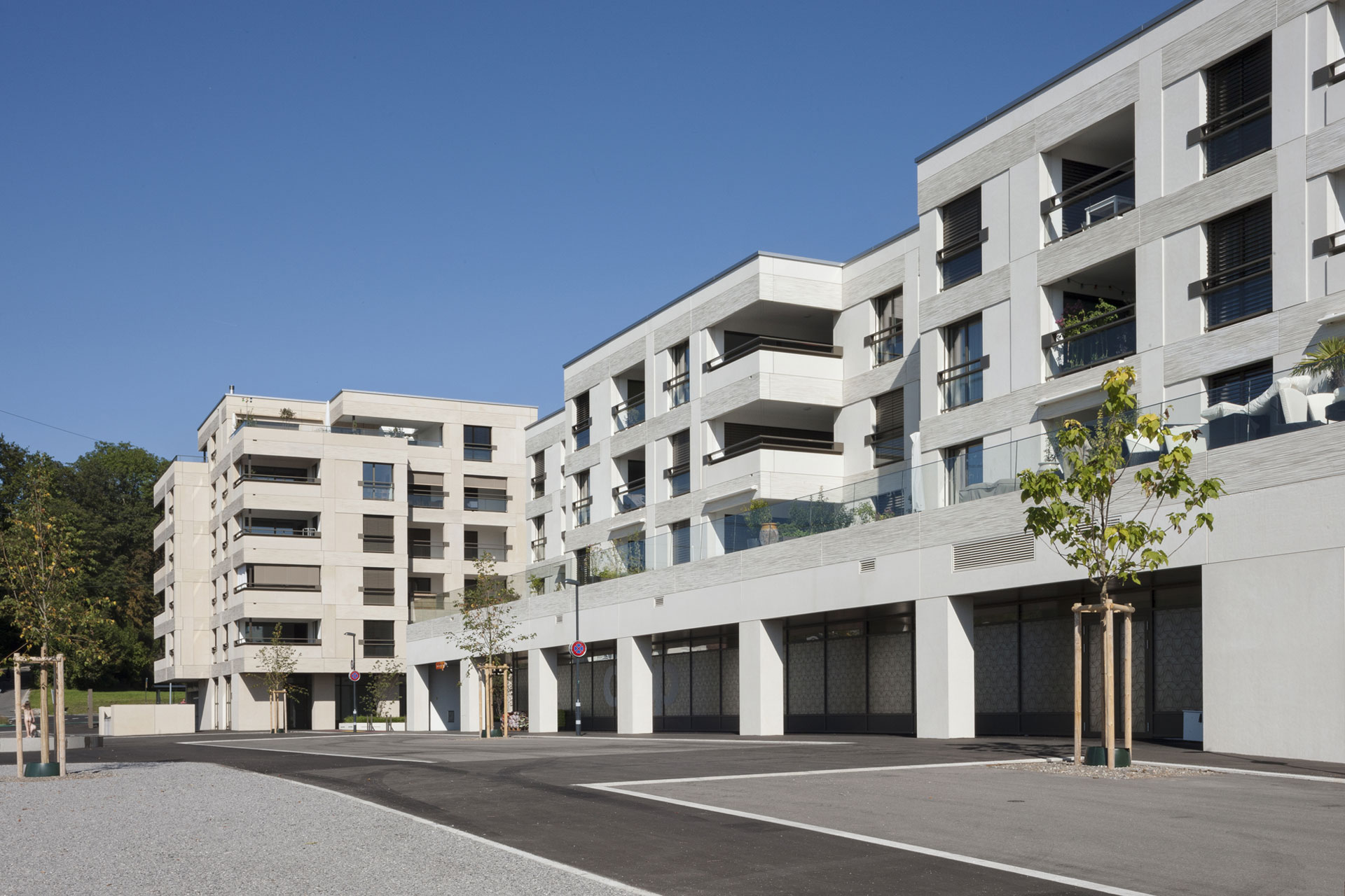 Baustelle Projekt Crystal Waldeggplatz